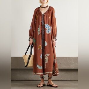 ALÉMAIS + LRNCE printed midi dress $740 NEW without tag